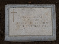 Struma Military Cemetery - Marsh, F A